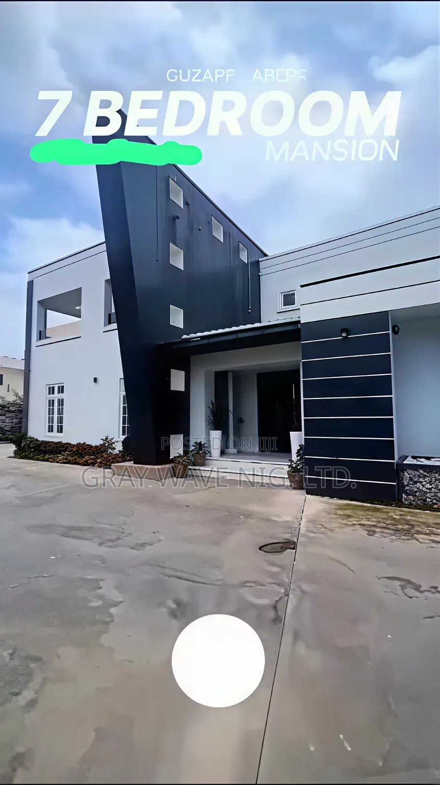 Furnished 7bdrm Mansion in Guzape District for sale in Guzape District