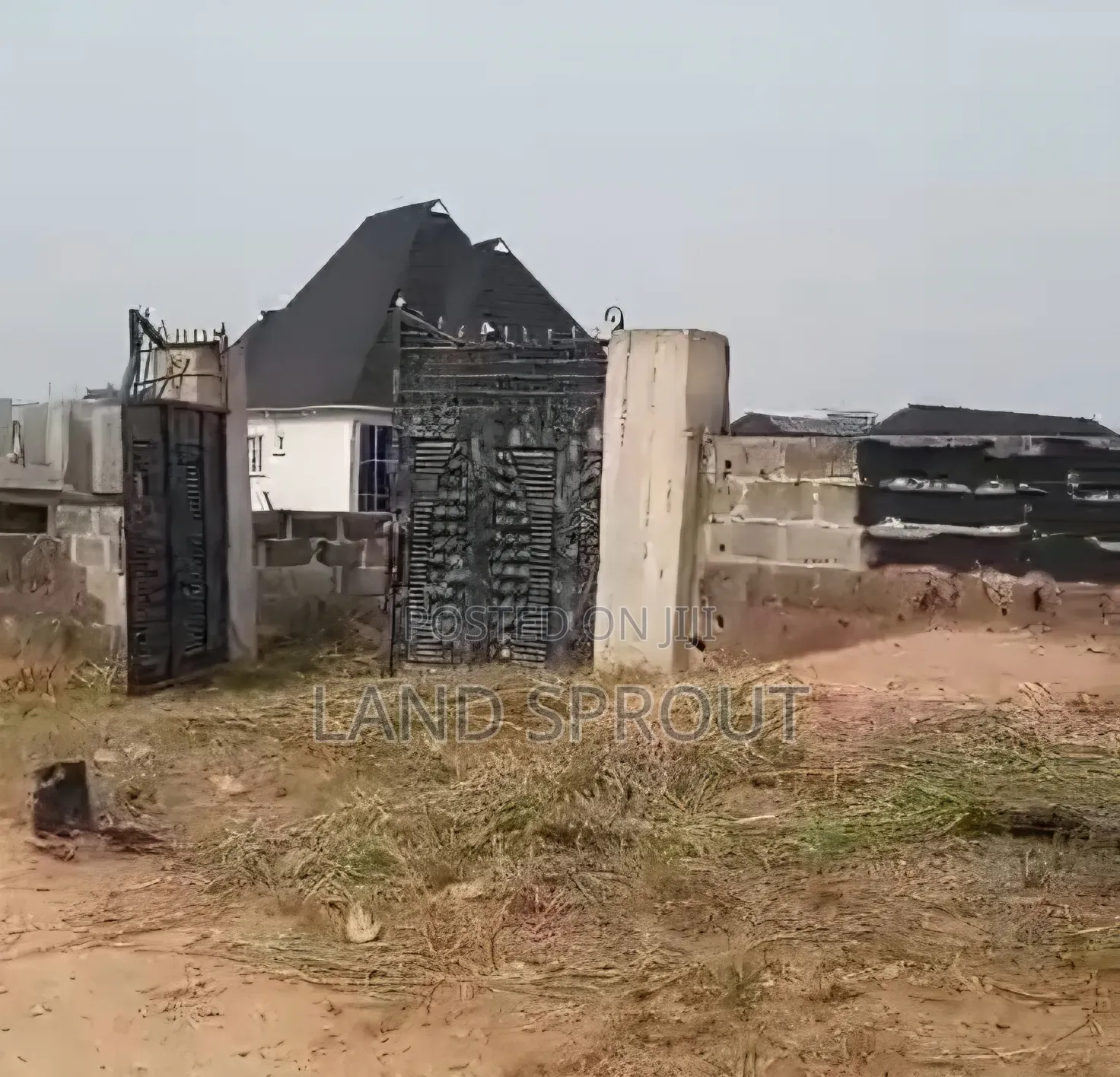 55 × 130 Land for Sale Beside Pen Estate, Asese in Ido