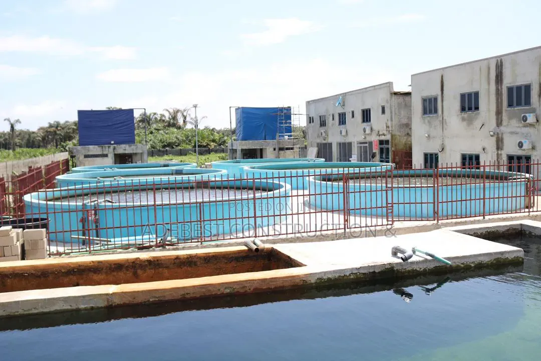 A Mixed Farm of Fishing,Piggery and Pure Water Factory on 4,996.525 Sq in Sangotedo