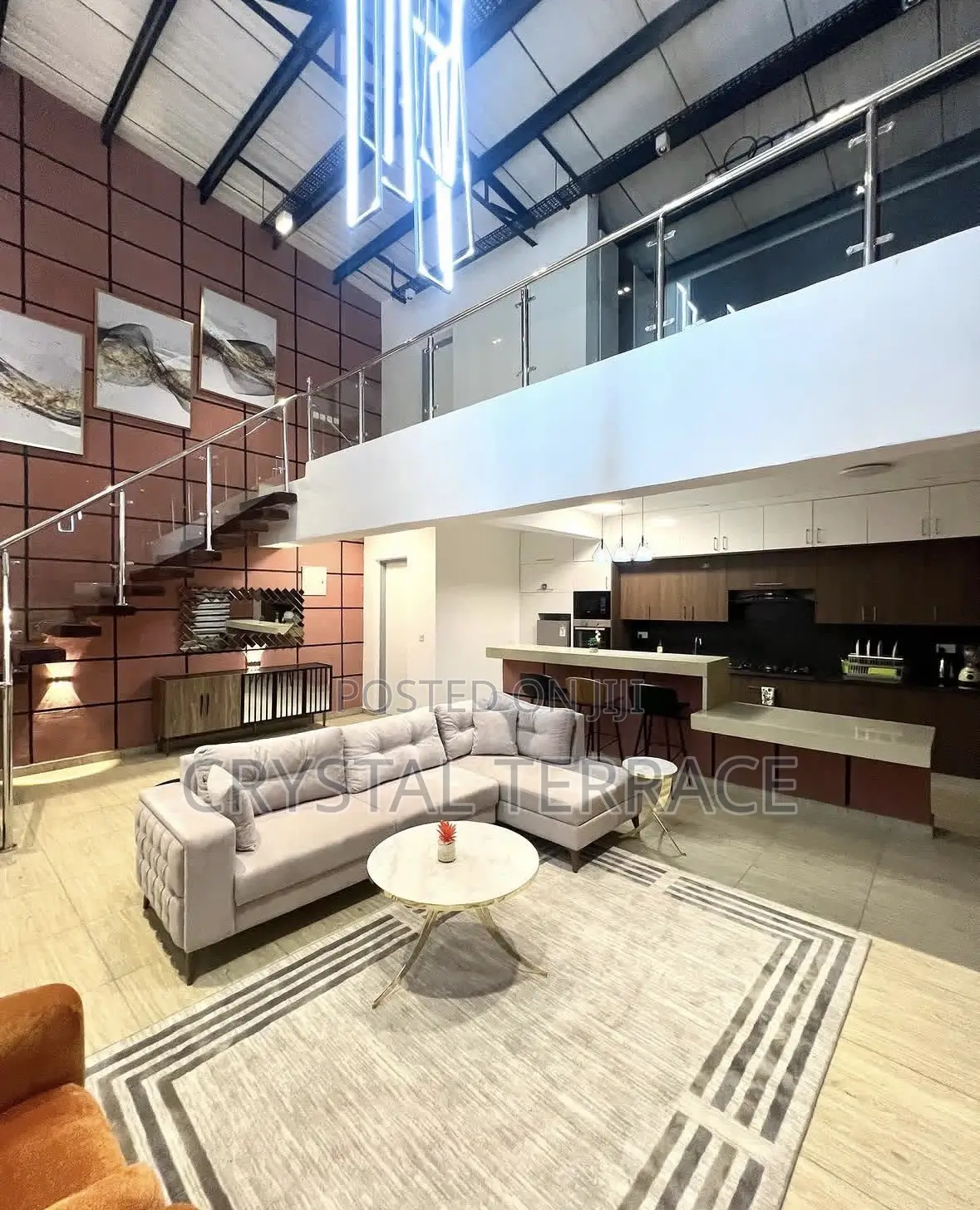 Luxurious One Bedroom Duplex Loft in Lekki in Lekki Phase 1