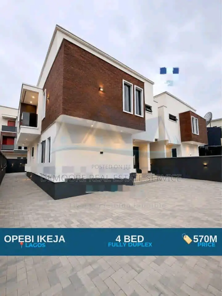 Furnished 4bdrm Duplex in Opebi for sale in Opebi
