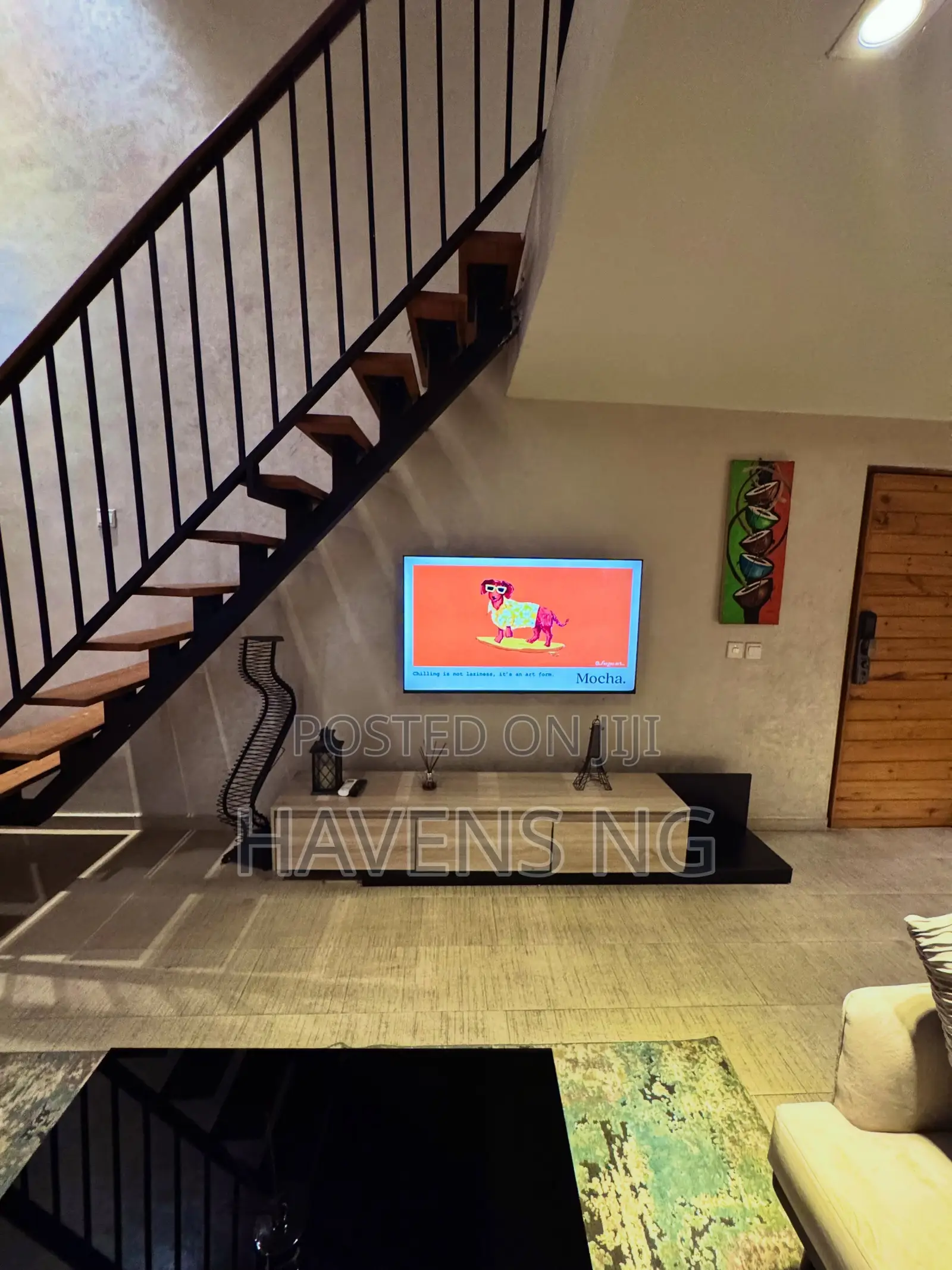 Modern Loft-Style Studio — Yaba in Akoka