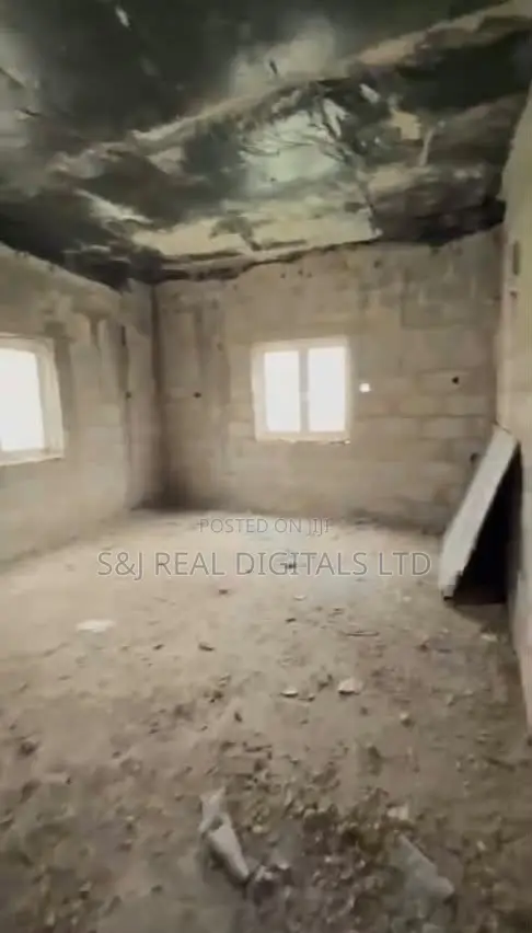 Fully Detached 4 Bedroom Duplex ( Carcass) in FHA