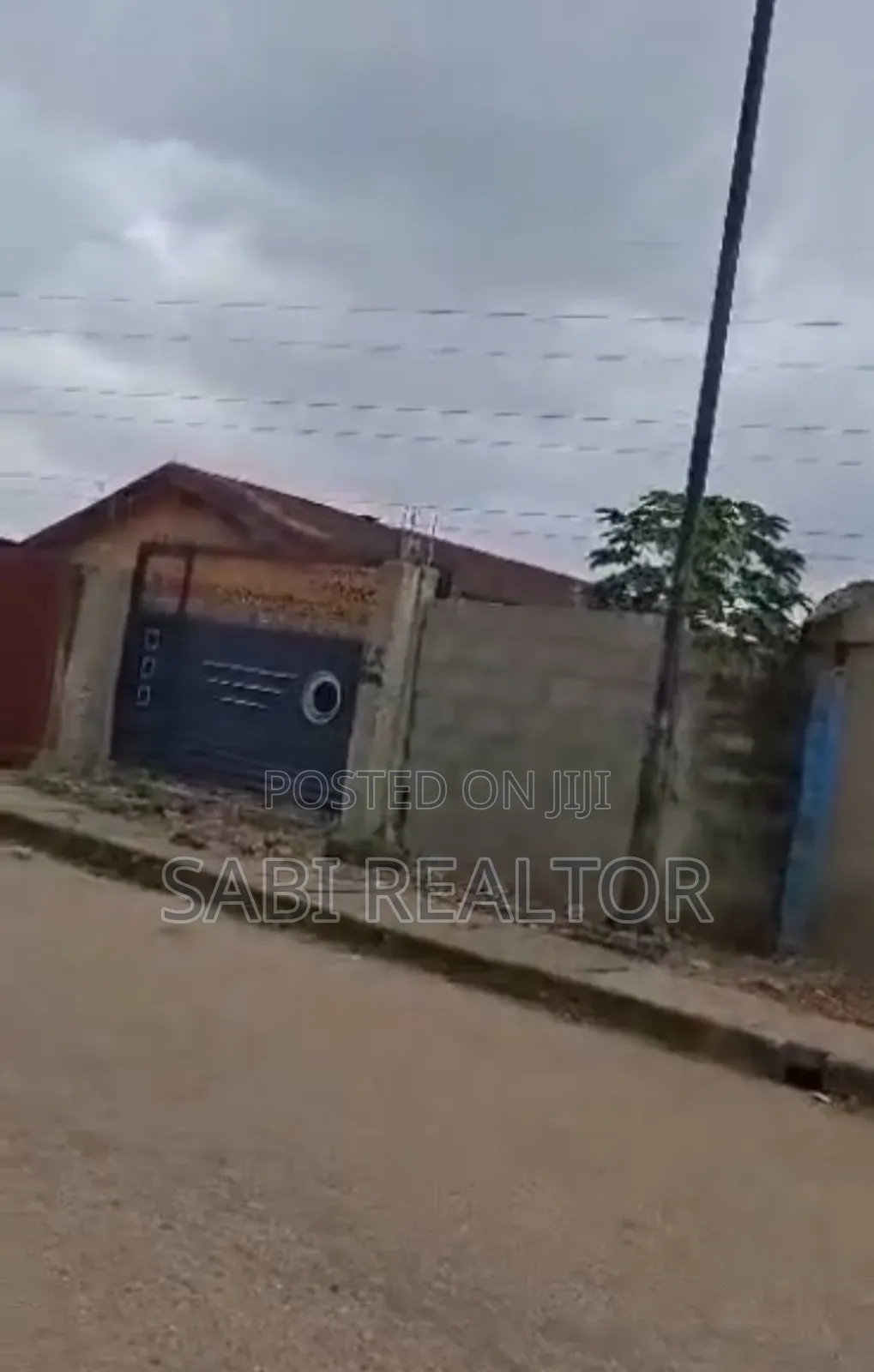 More Than Half Plot on Tarred Road Just 3 Houses to Isheri Idimu Road in Idimu