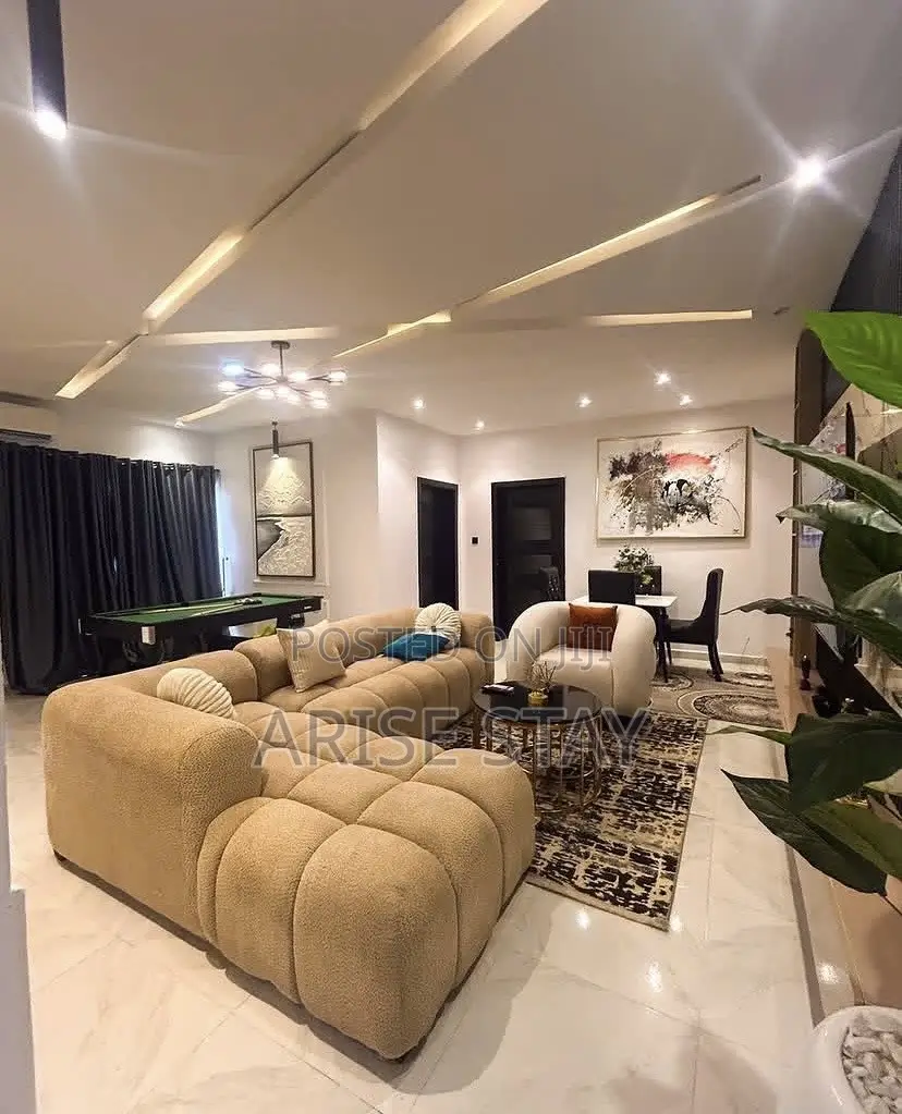 New 2-Bedroom Shortlet With Pool Gym | Lekki Phase 1 in Lekki Phase 1