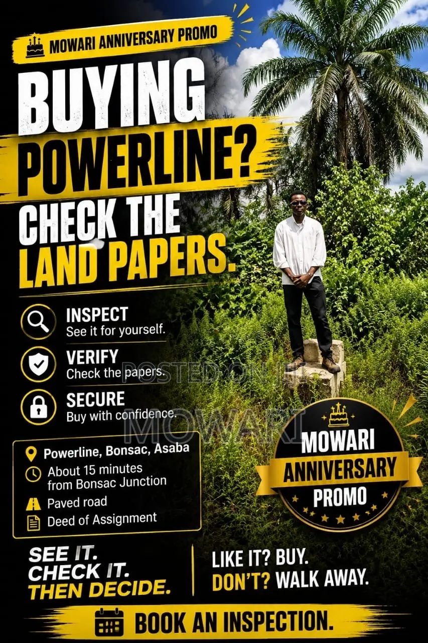 Buying Powerline? Check the Land Papers in Oshimili South