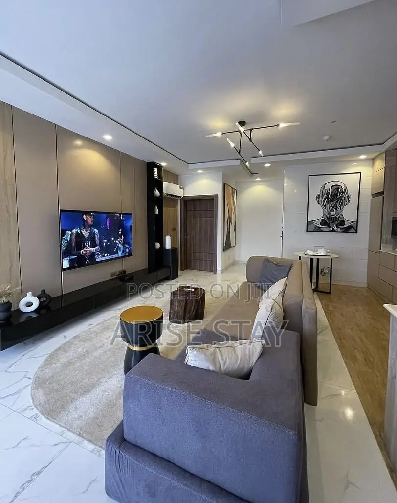 1-Bedroom Shortlet With Private Office, Pool Gym | Lekki Phase 1 in Lekki Phase 1