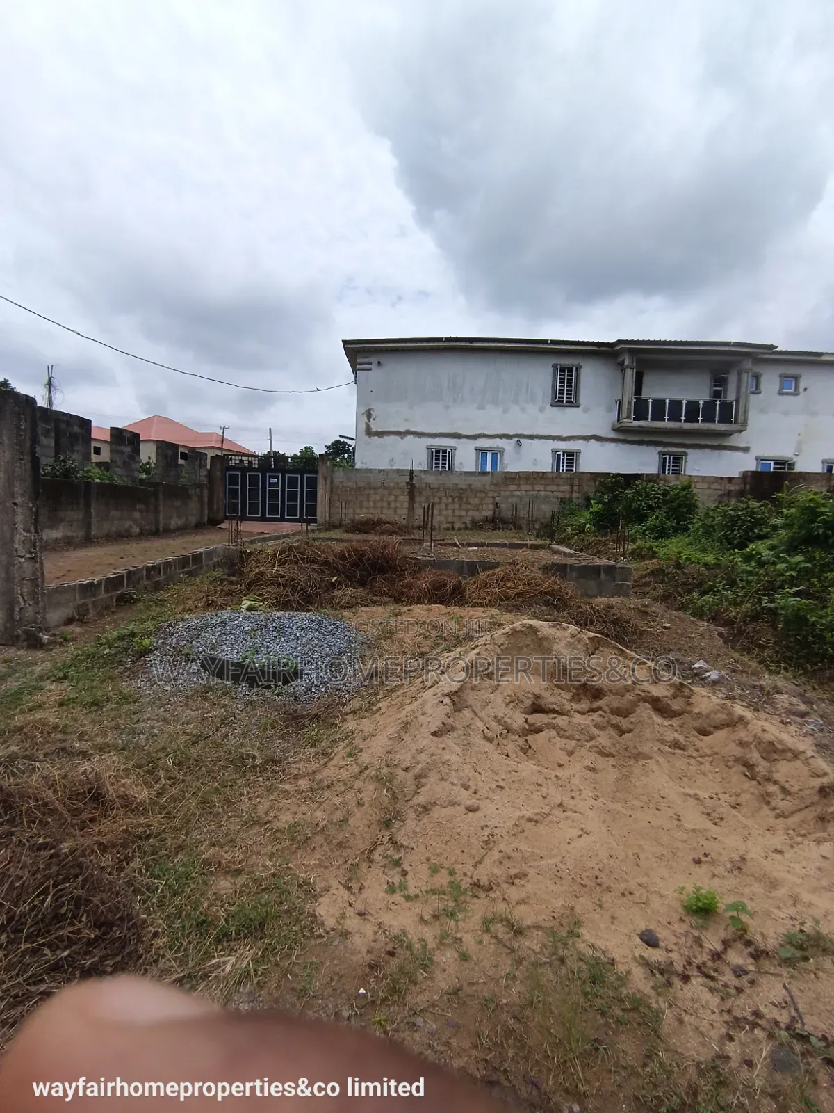 A Quarter Plot for Sale in an Estate Wintintin,Olorunshola Ayobo Lagos in Ayobo