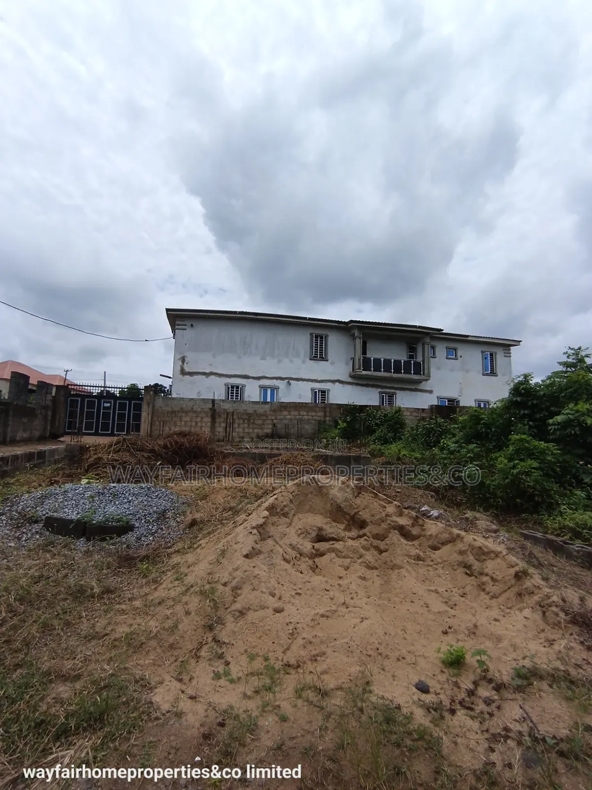 A Quarter Plot for Sale in an Estate Wintintin,Olorunshola Ayobo Lagos in Ayobo