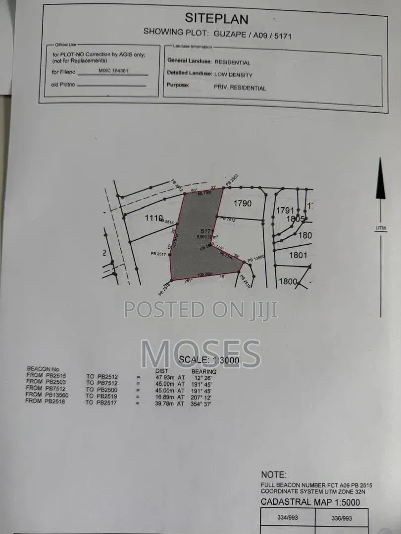 Dry 50 Acres Bareland in Sangotedo