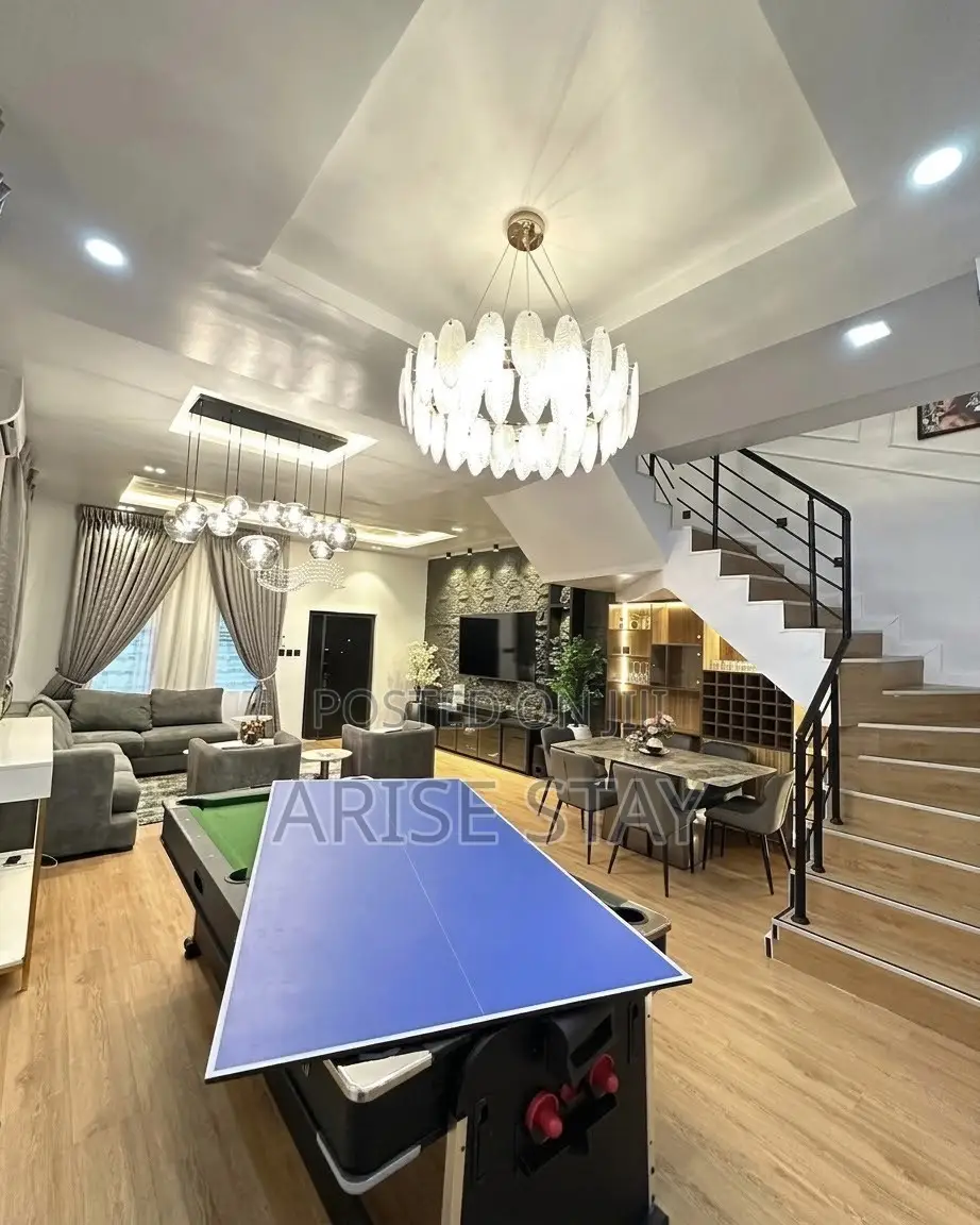 3-Bedroom Duplex With Ps5, Pool, Gym Playground | Ologolo Lekki in Ologolo