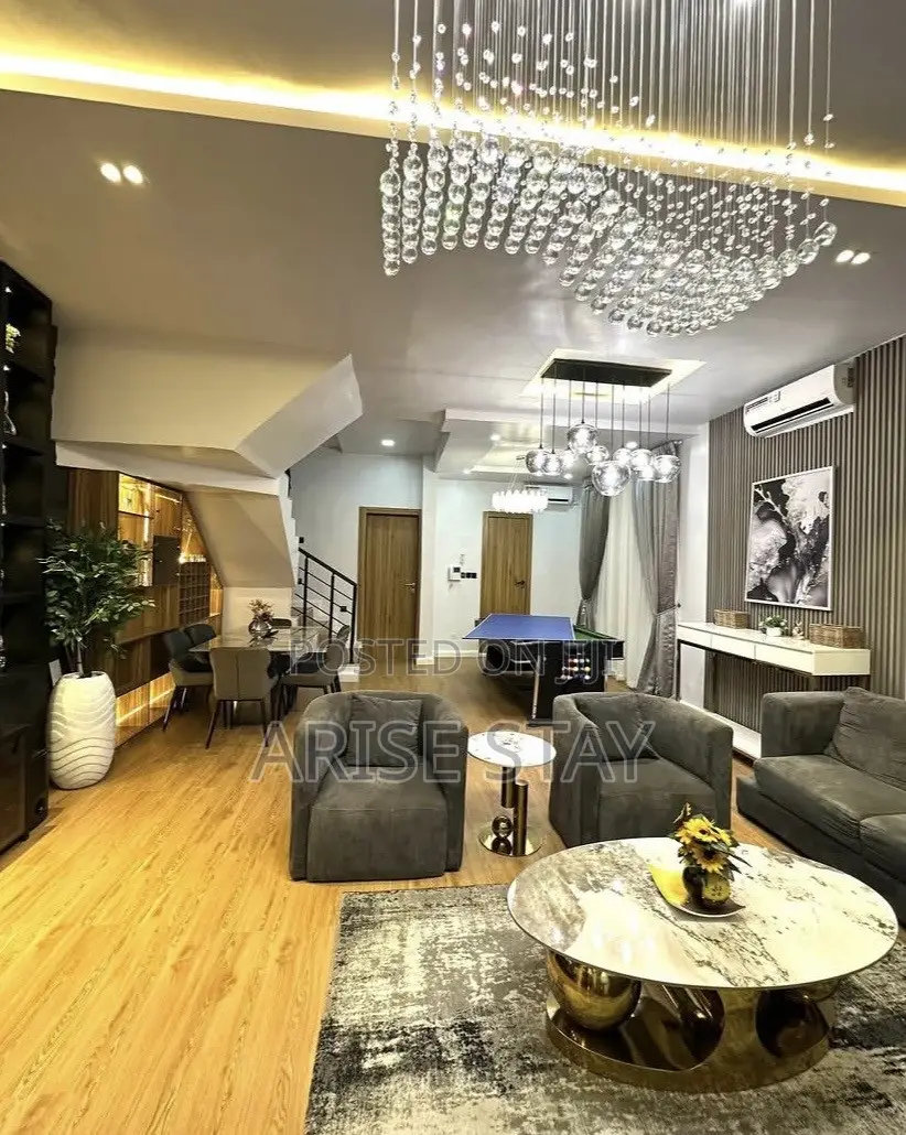 3-Bedroom Duplex With Ps5, Pool, Gym Playground | Ologolo Lekki in Ologolo