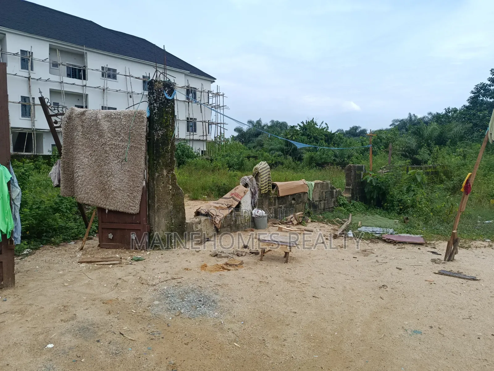 A Well Fenced, Dry and Secured Plot of Land Measuring 765 SQM in Olokonla