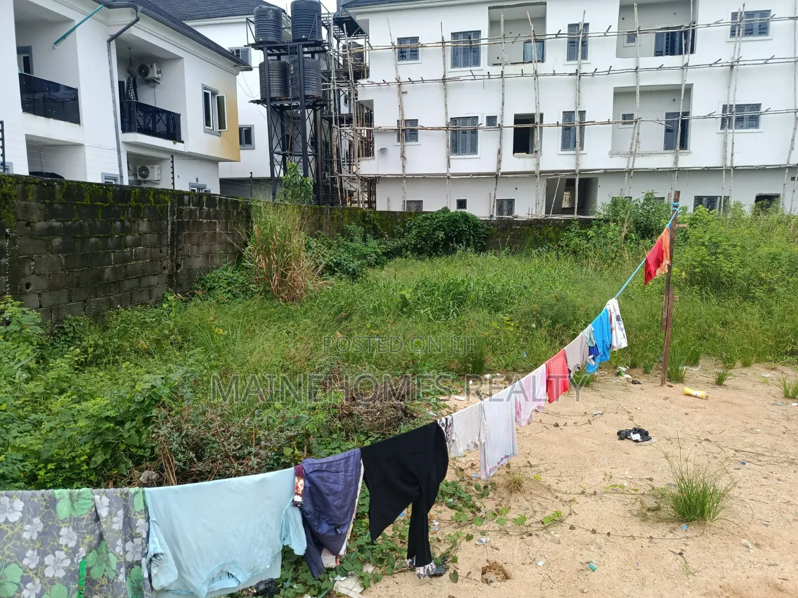 A Well Fenced, Dry and Secured Plot of Land Measuring 765 SQM in Olokonla