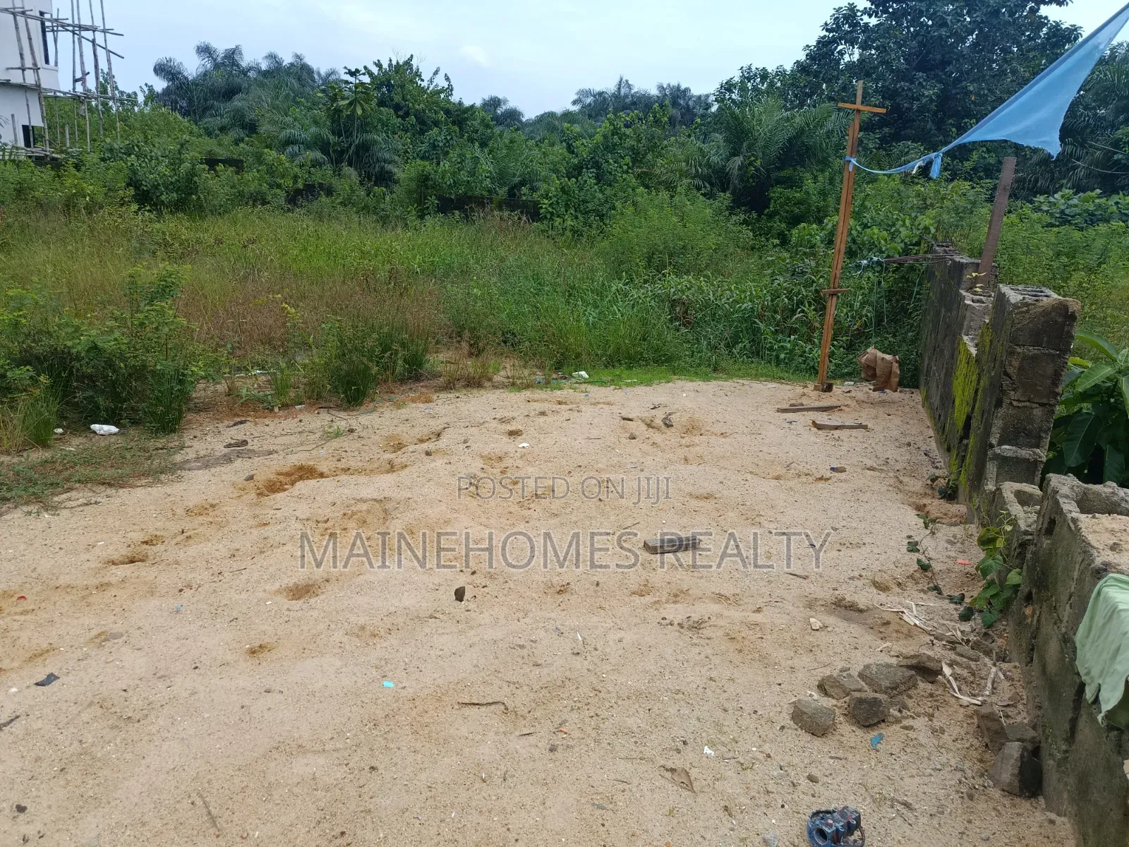 A Well Fenced, Dry and Secured Plot of Land Measuring 765 SQM in Olokonla