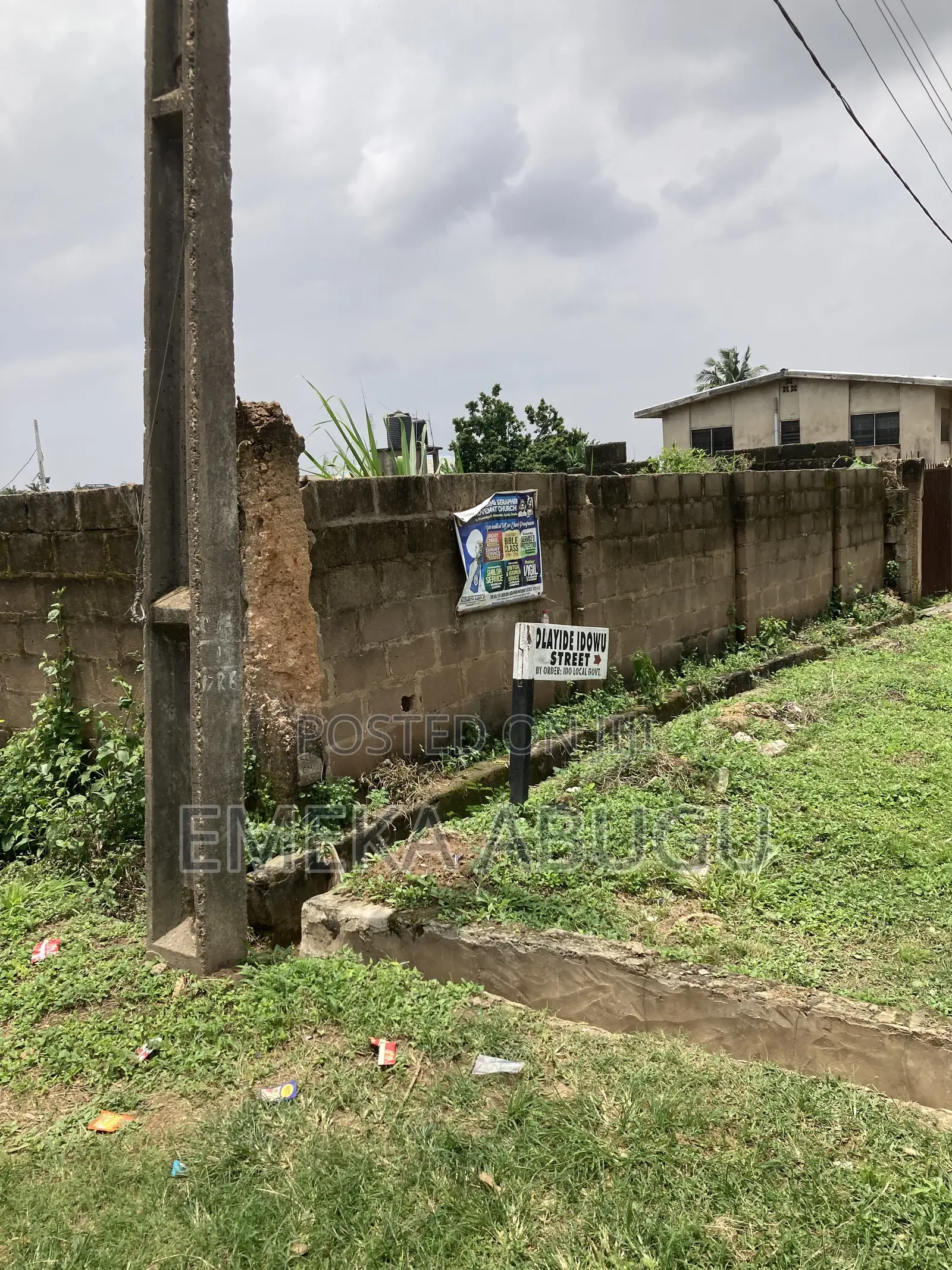 For Sale: A Fenced & Gated Two Plots of Land @ Johnson Awe in Oluyole