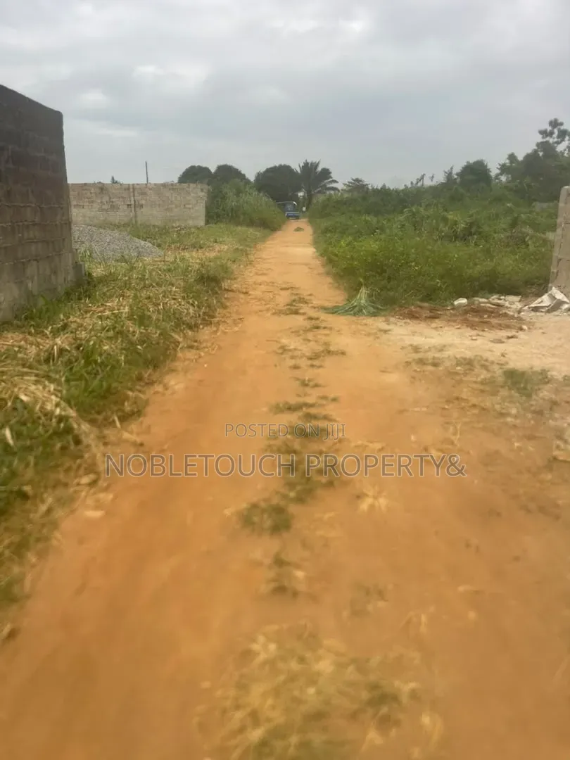 Building on Foundation Level on Half Plot at Ikorodu Lagos in Adamo