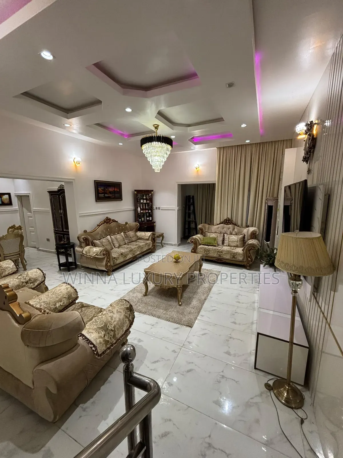 Furnished 6bdrm Duplex in Ochacho Estate, Life Camp for sale in Life Camp