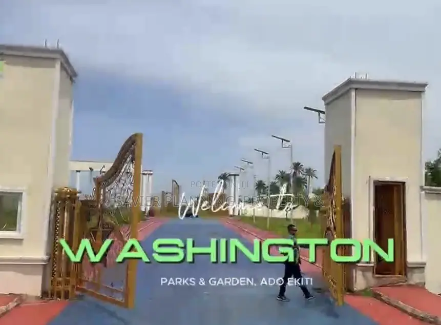 Adron Washington Park and Gardens (Alaafia Estate) in Ado Ekiti