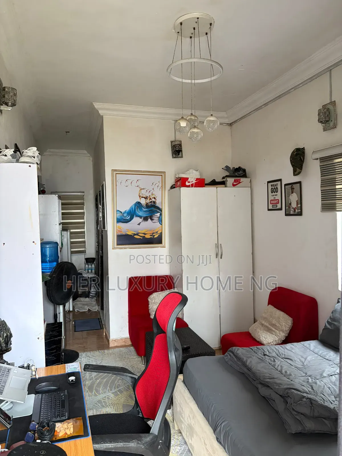 Furnished 1bdrm Apartment in Langbasa, Ado / Ajah for rent in Ado / Ajah