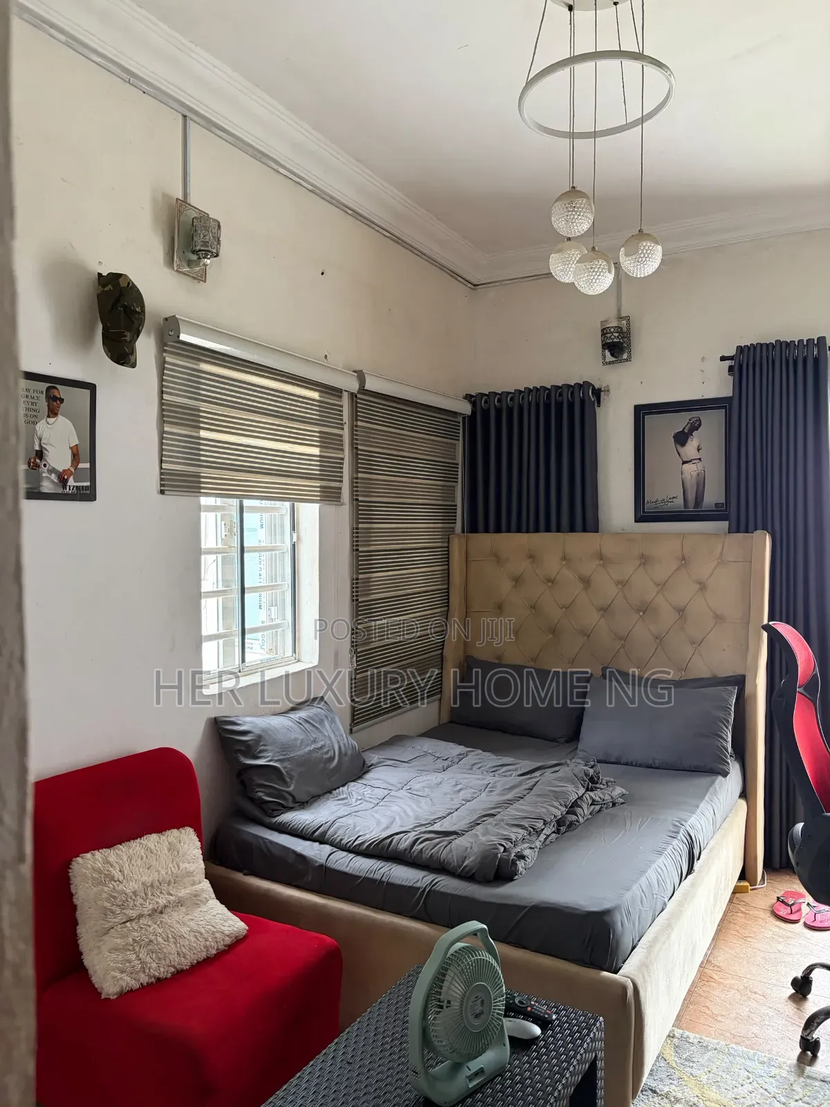 Furnished 1bdrm Apartment in Langbasa, Ado / Ajah for rent in Ado / Ajah