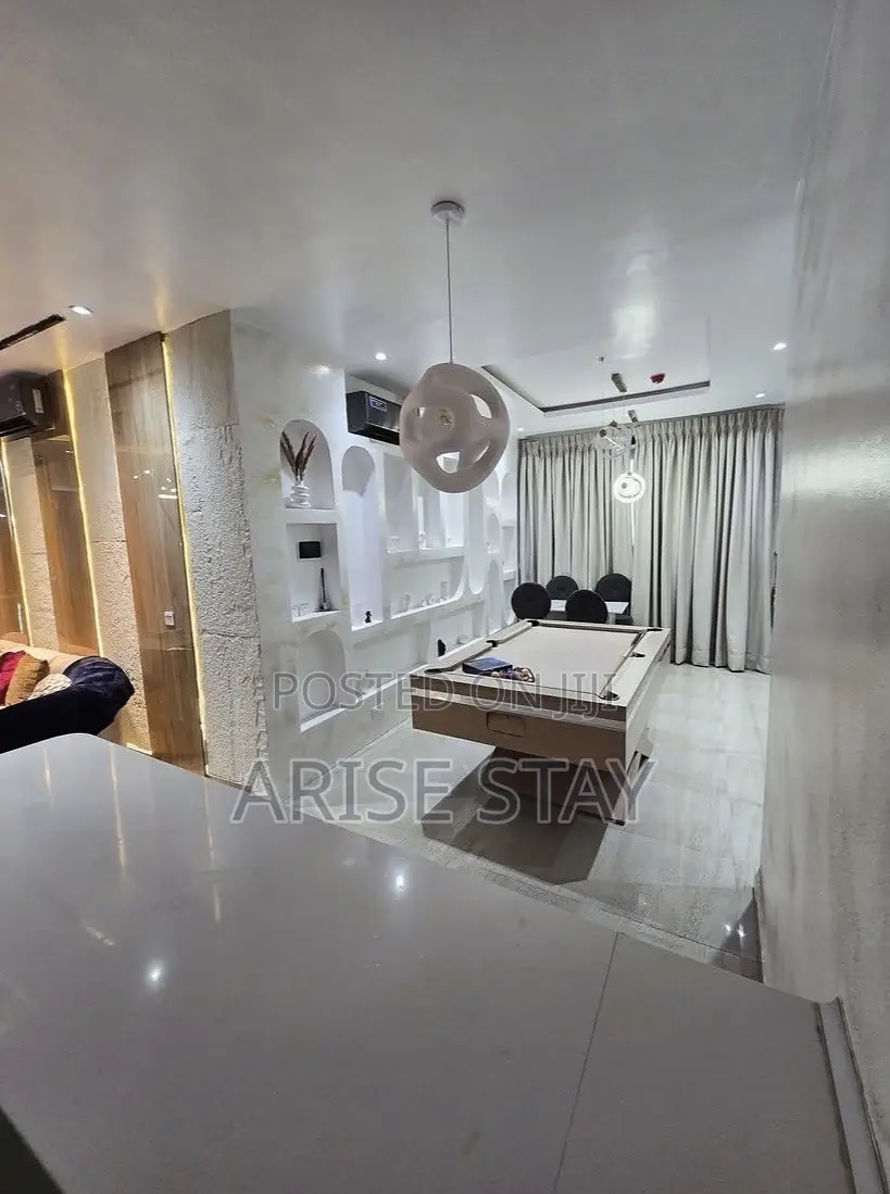 2-Bedroom Waterfront Apartment With Pool & Ps5 | Lekki Phase 1 in Lekki Phase 1