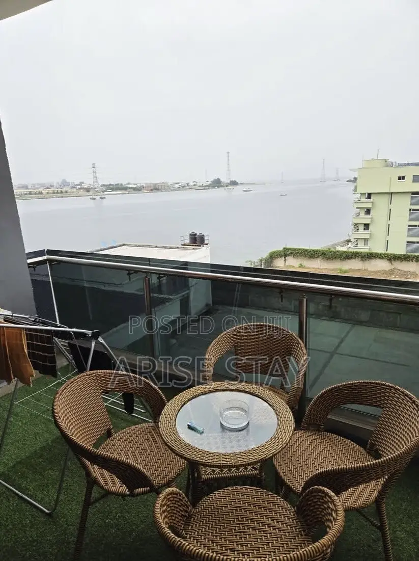 2-Bedroom Waterfront Apartment With Pool & Ps5 | Lekki Phase 1 in Lekki Phase 1
