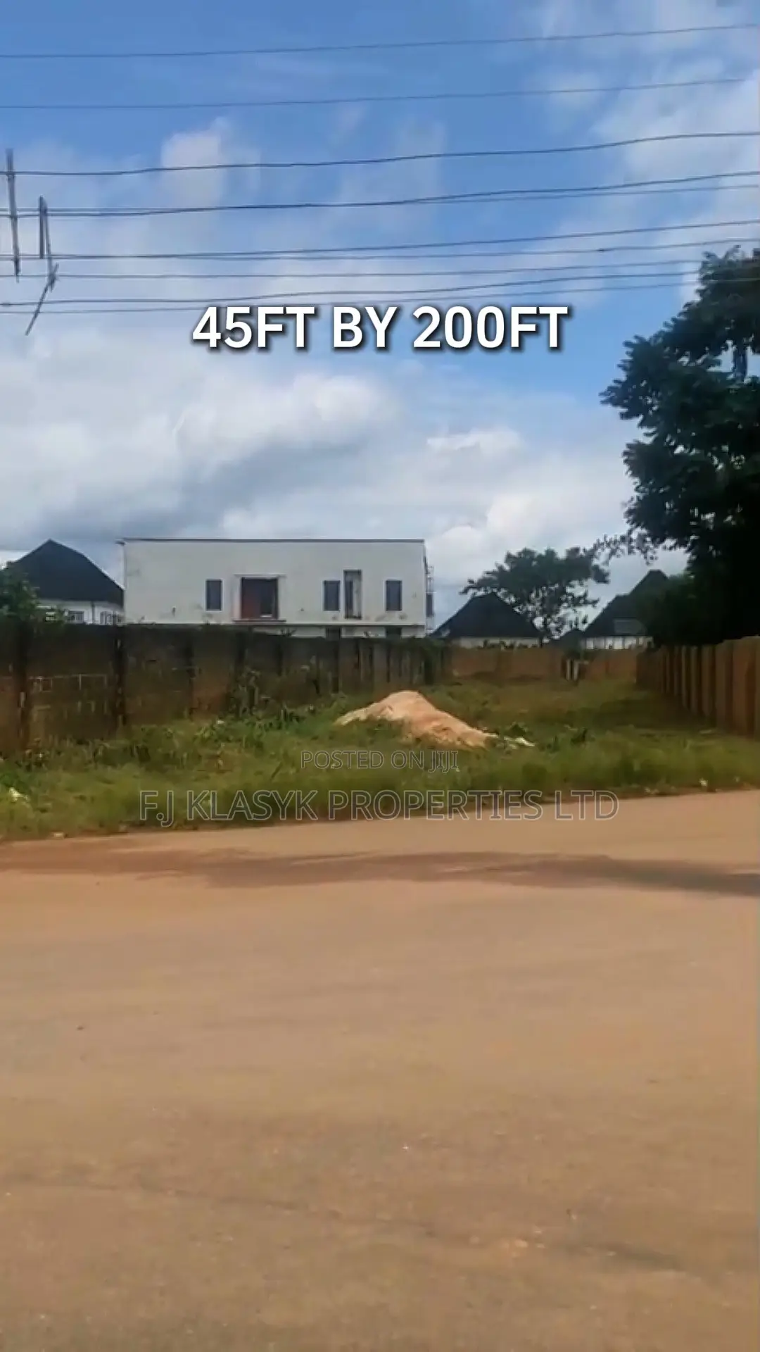 45ft by 200ft LAND FOR SALE in Edo State