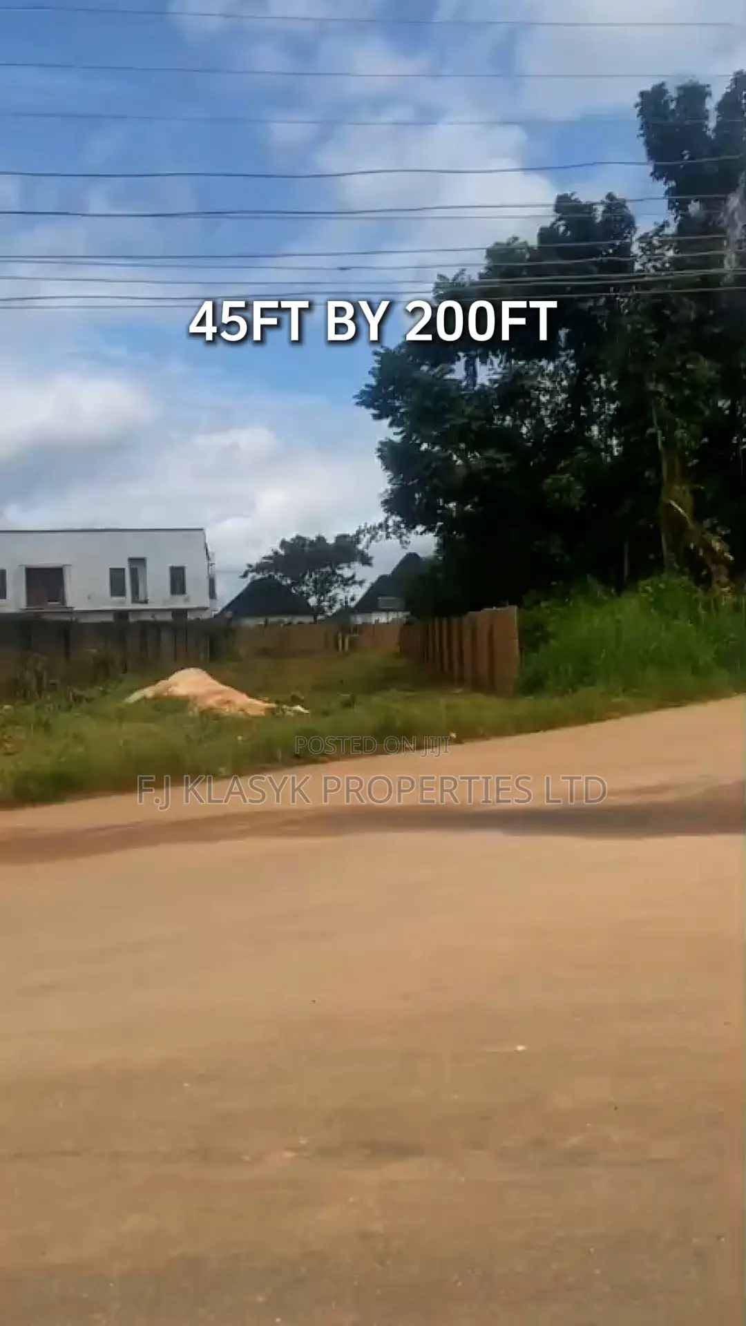 45ft by 200ft LAND FOR SALE in Edo State