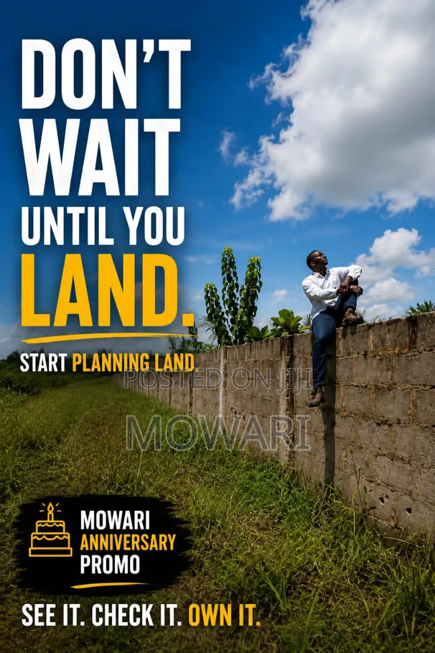 Don't Wait Until You Land to Start Planning Land. in Oshimili South