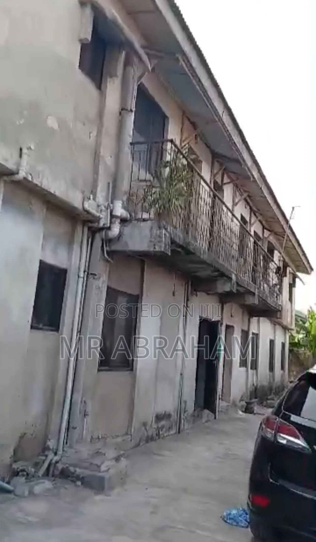 A Storey Building in a Full Plot of Land With 5 Flats Fence and Gate in Iba / Ojo