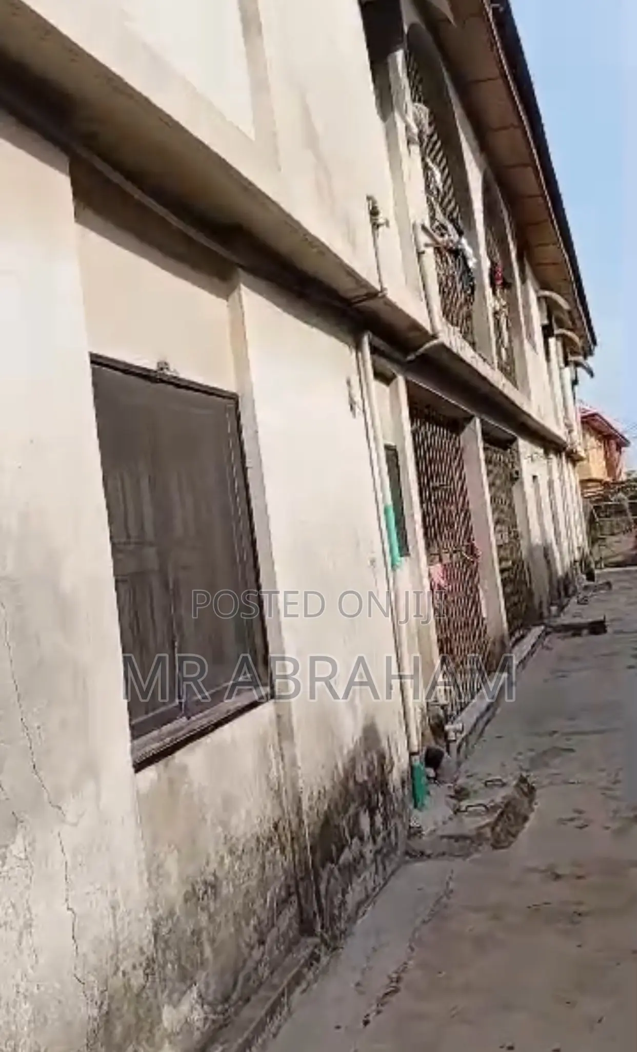 A Storey Building in a Full Plot of Land With 5 Flats Fence and Gate in Iba / Ojo