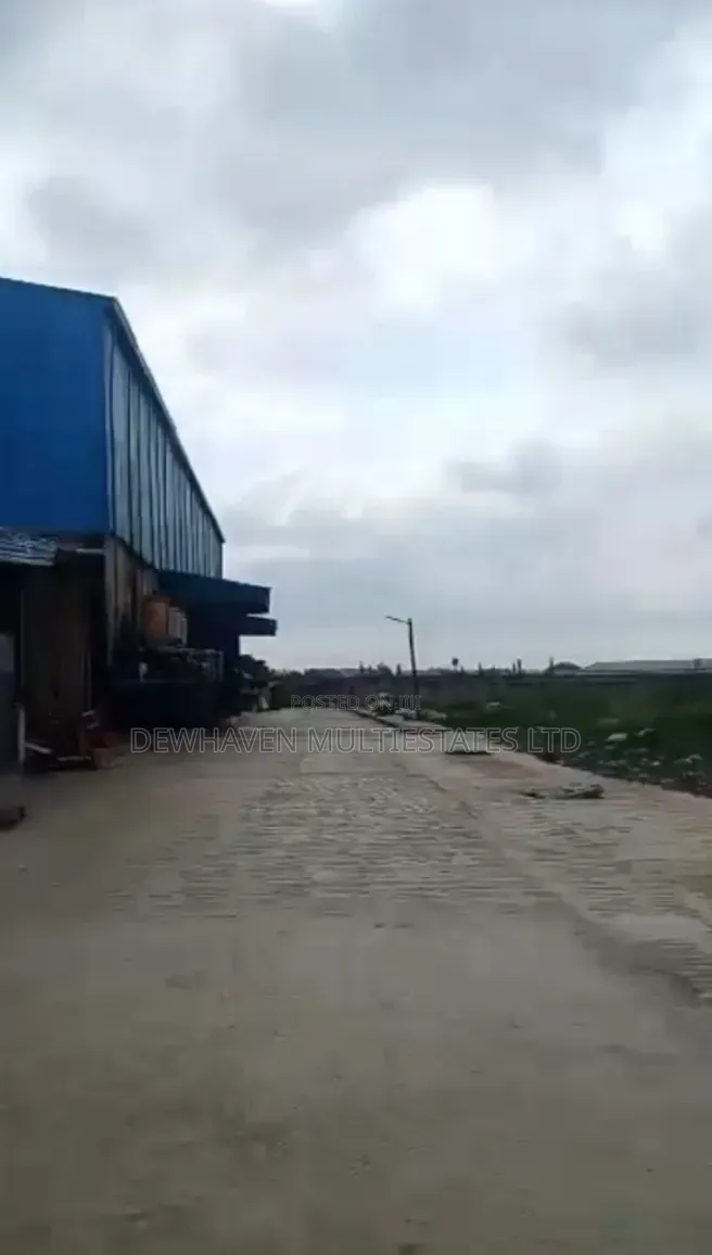 Factory Warehouse With Staff House for Sale in Iseri