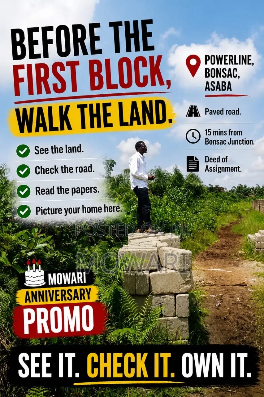 Before the First Block, Walk the Land. in Oshimili South