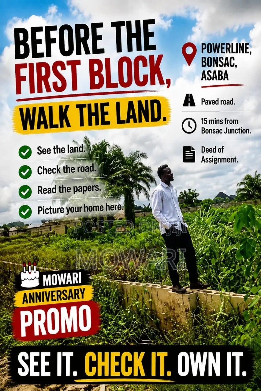 Before the First Block, Walk the Land. in Oshimili South