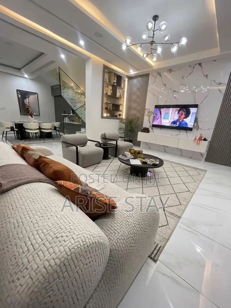 3/4-Bedroom Duplex With Pool, Gym & Jacuzzi | Ikeja Gra in Ikeja GRA