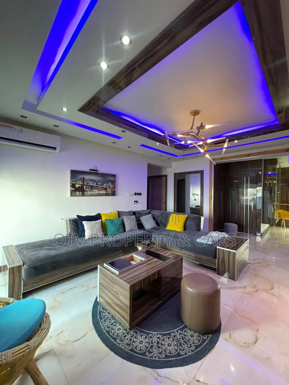 Furnished 3bdrm Apartment in Banana Island for rent in Banana Island