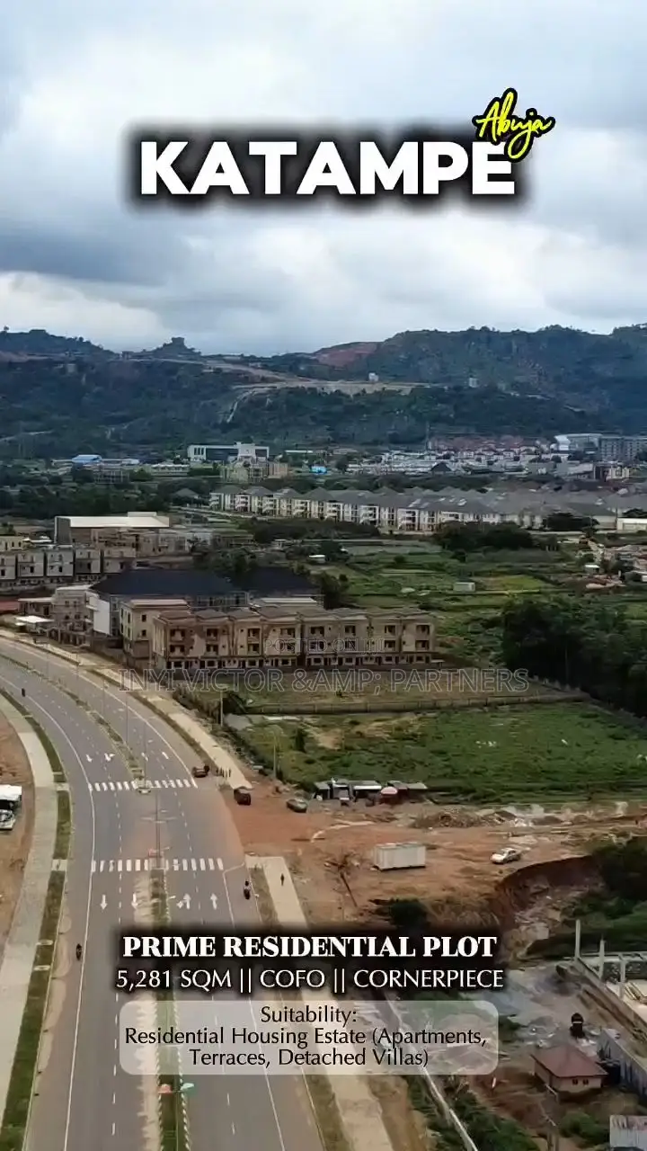 5200sqm Plot of Land in Katampe (Main)
