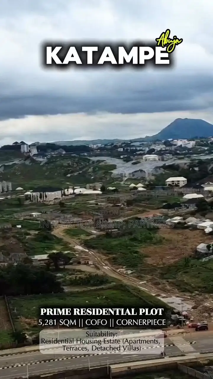 5200sqm Plot of Land in Katampe (Main)