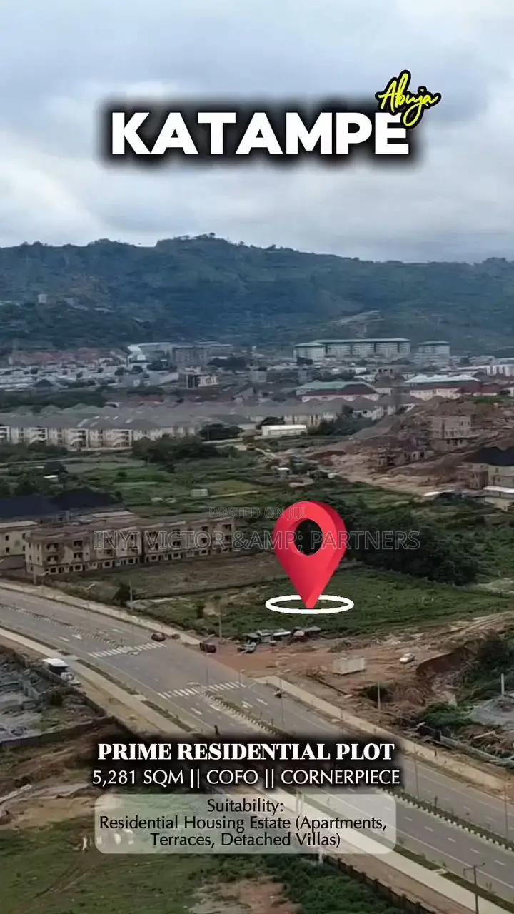 5200sqm Plot of Land in Katampe (Main)