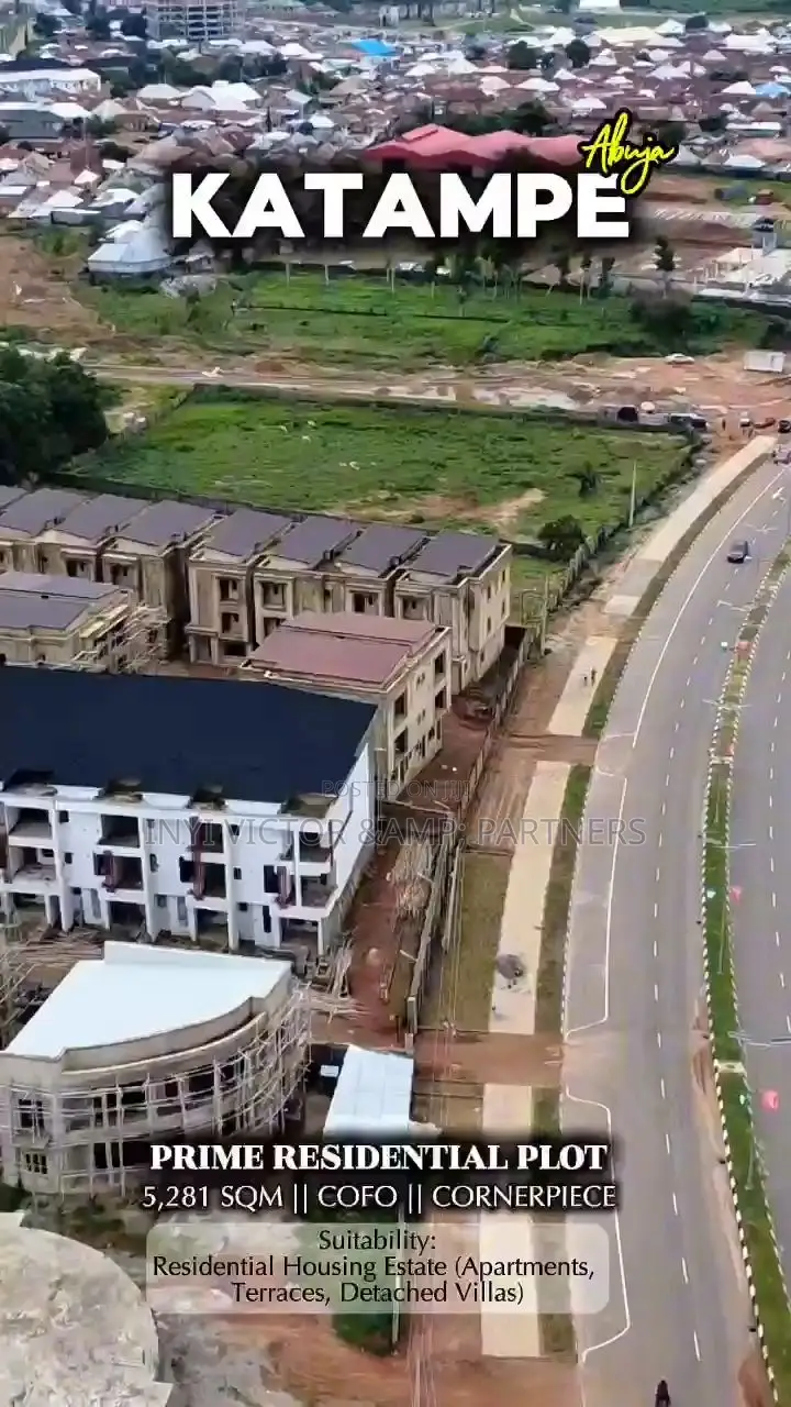 5200sqm Plot of Land in Katampe (Main)
