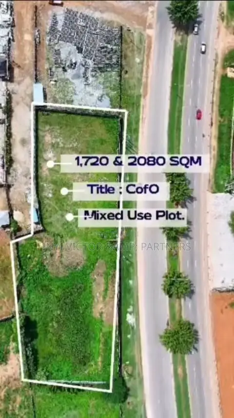 3800sqm Plot of Land (Jv) in Mabushi
