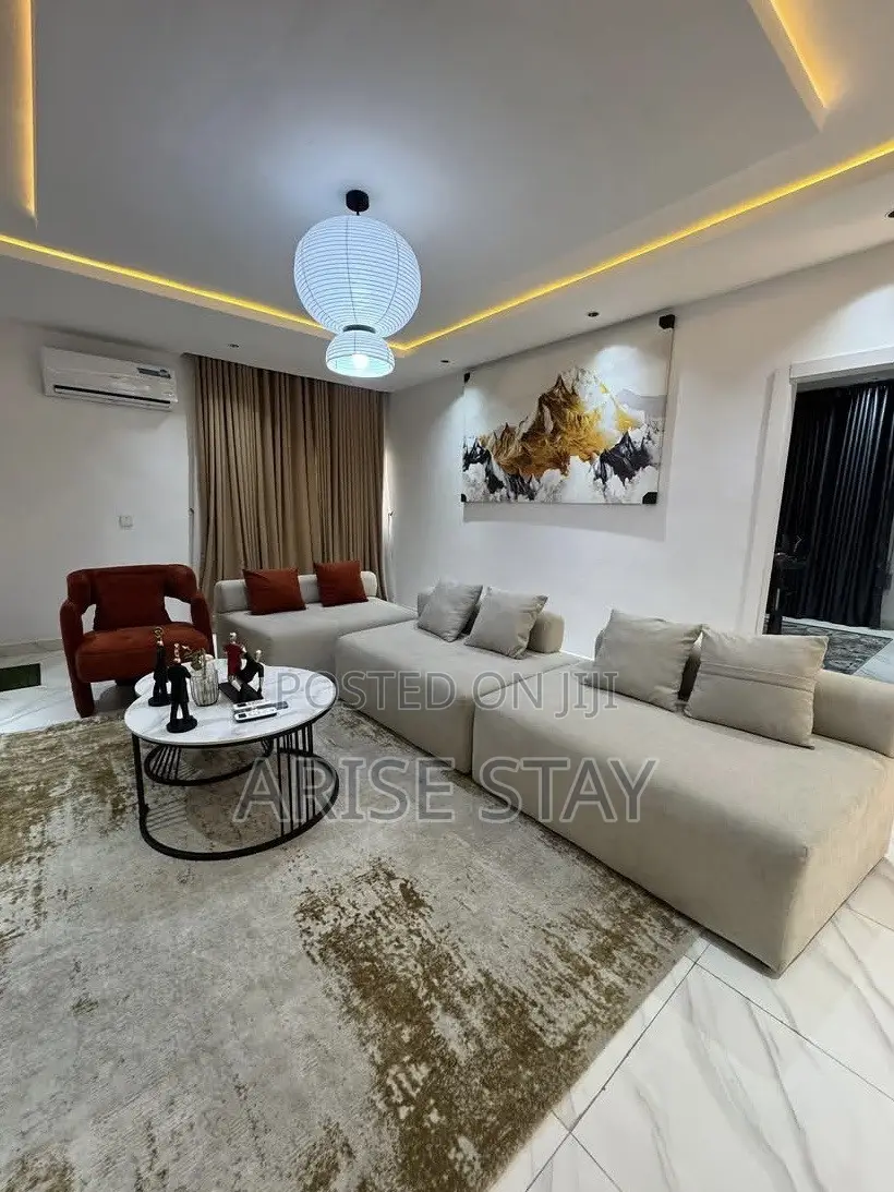 2-Bedroom Shortlet With Ps5 & City View | Ikota Lekki in Ikota