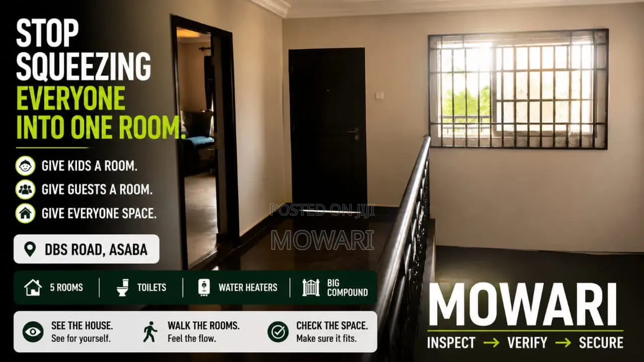 Furnished 5bdrm Duplex in 🏠 Stop Squeezing, Oshimili South for rent in Oshimili South