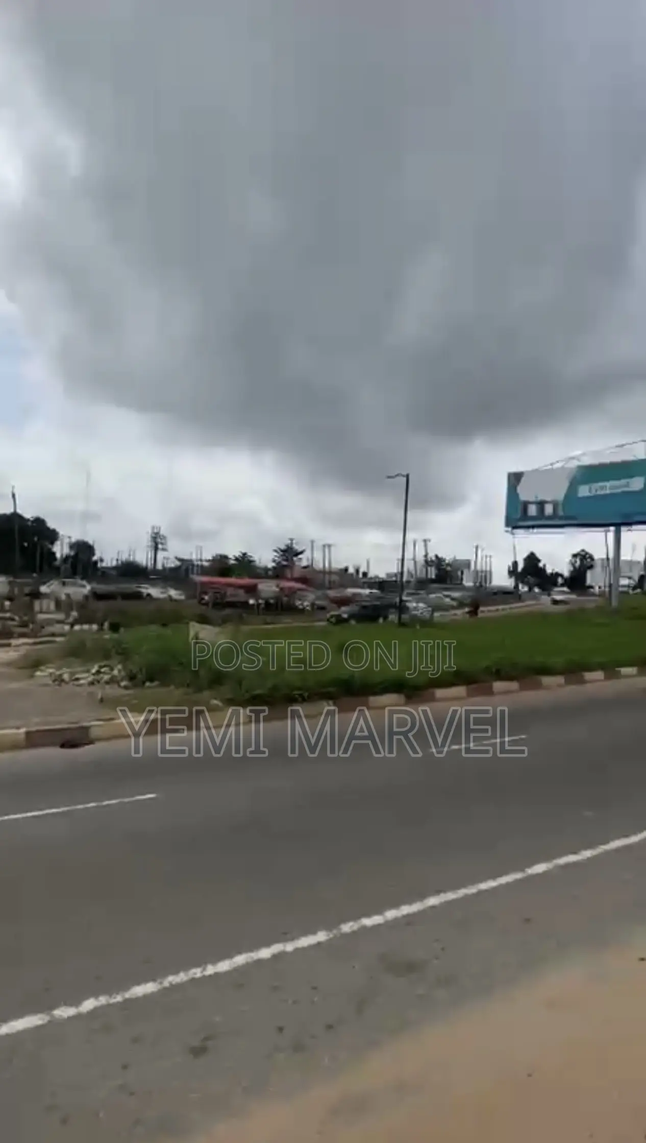 Prime Location 1200 SQMS of Land Fenced and Gated S Commercial Land in Akala Express