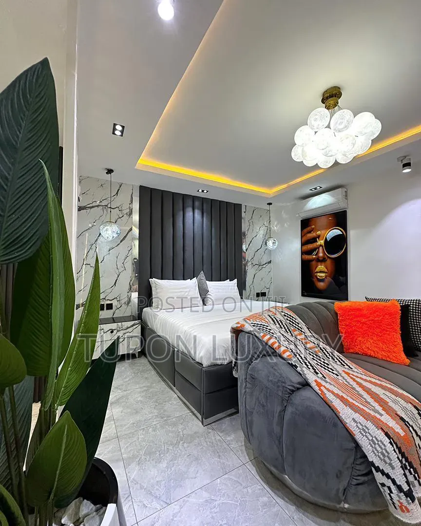 Luxury Spacious Studio Apartment With a Bar and Large Dining Area in Lekki Phase 1