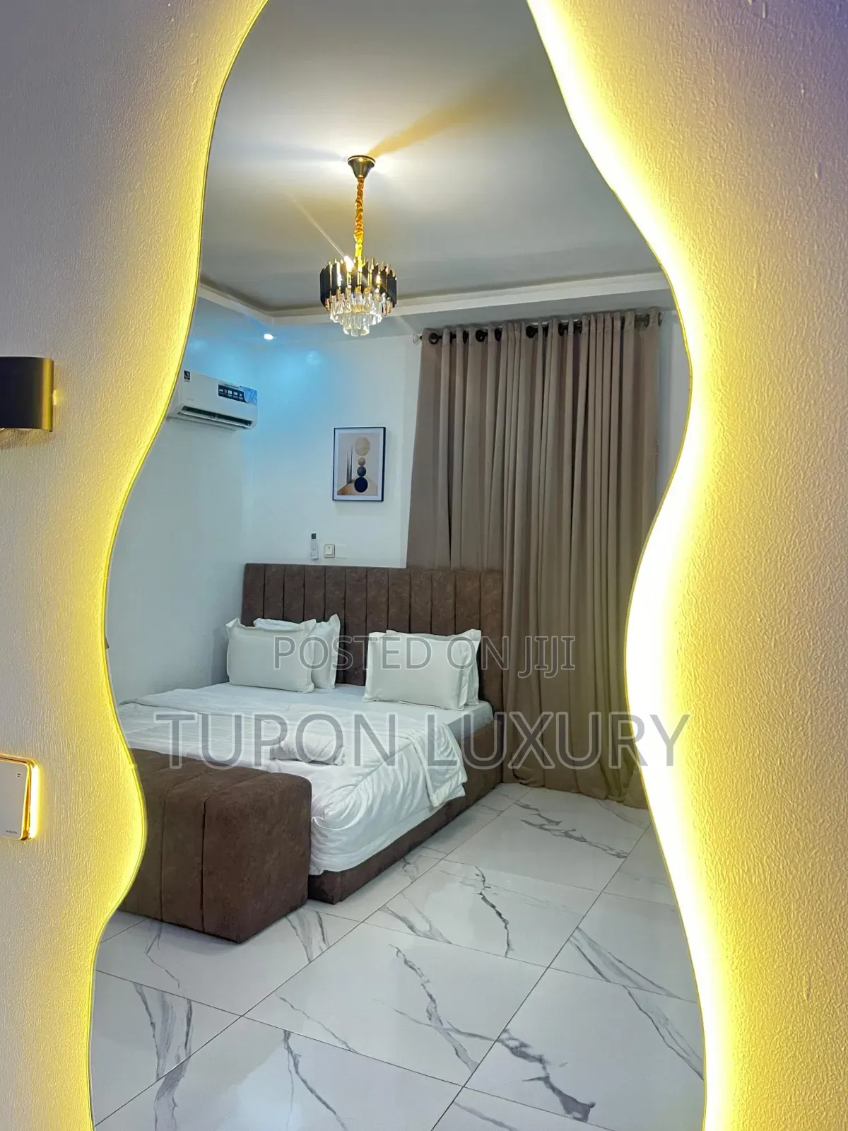 Gwarimpa: Luxury 1 Bedroom With Snooker, Tennis, Balcony Etc in Life Camp