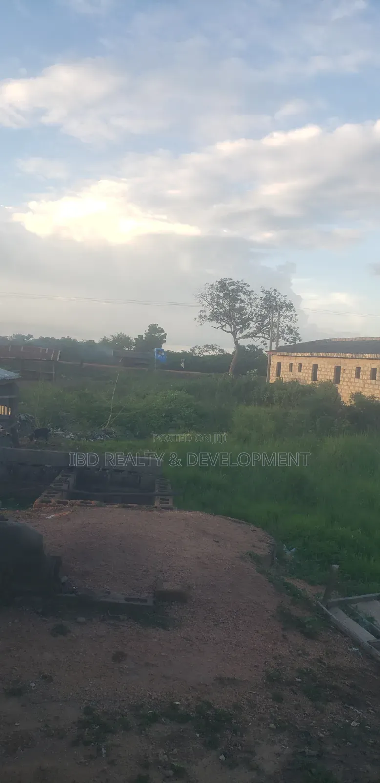 More Dan Plot of Land Facing D Main Access Federal Road With Setback in Moro