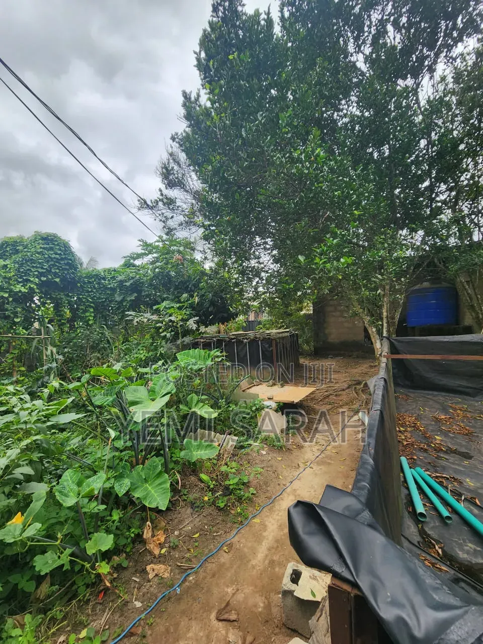 A Standard Plot of Land With a 2 Bedroom Flat in Abule Egba