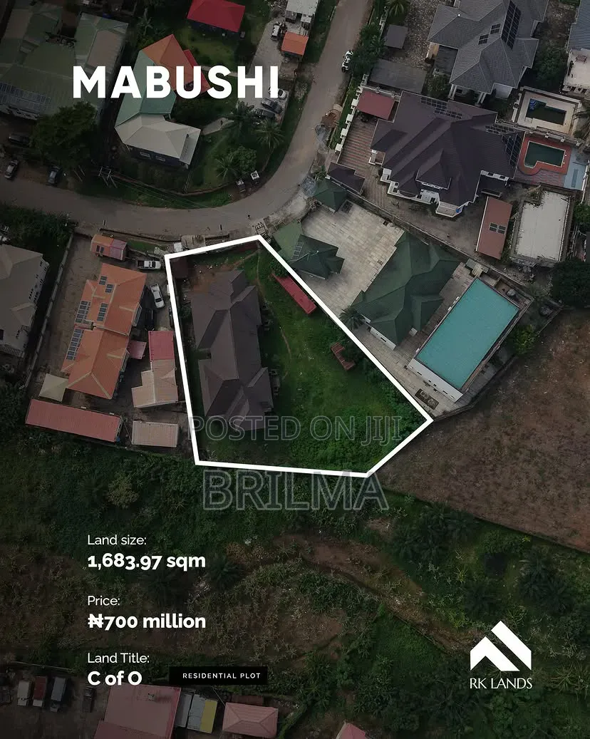 1683 SQM Land in Mabushi for Sale in Mabushi